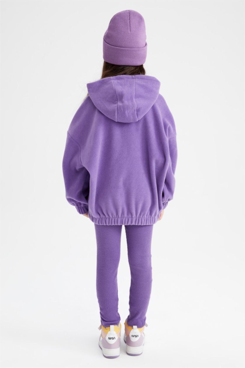 FILLES Violet Ensemble En Tricot 2 Fille