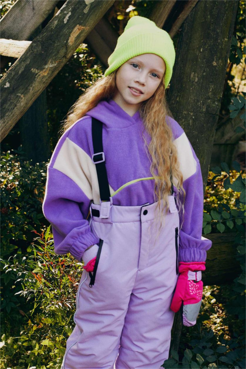 FILLES Violet Ensemble En Tricot 2 Fille