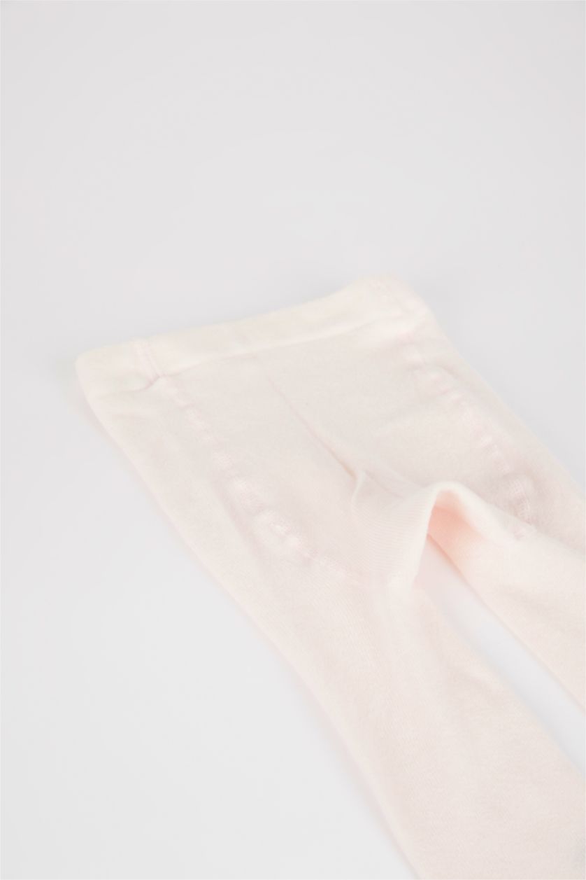 Kız Bebek Pembe Kız Bebek Pamuklu Külotlu Çorap