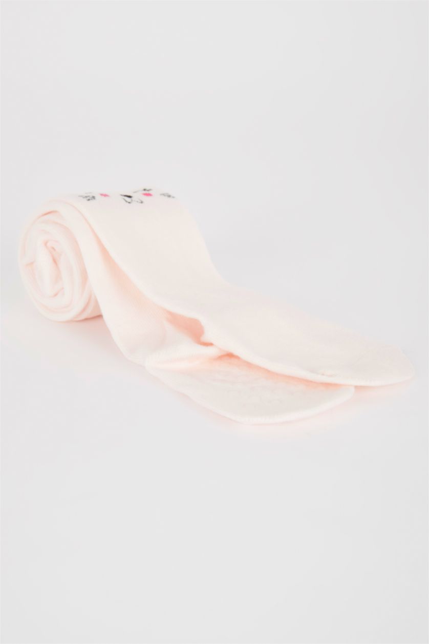 Kız Bebek Pembe Kız Bebek Pamuklu Külotlu Çorap