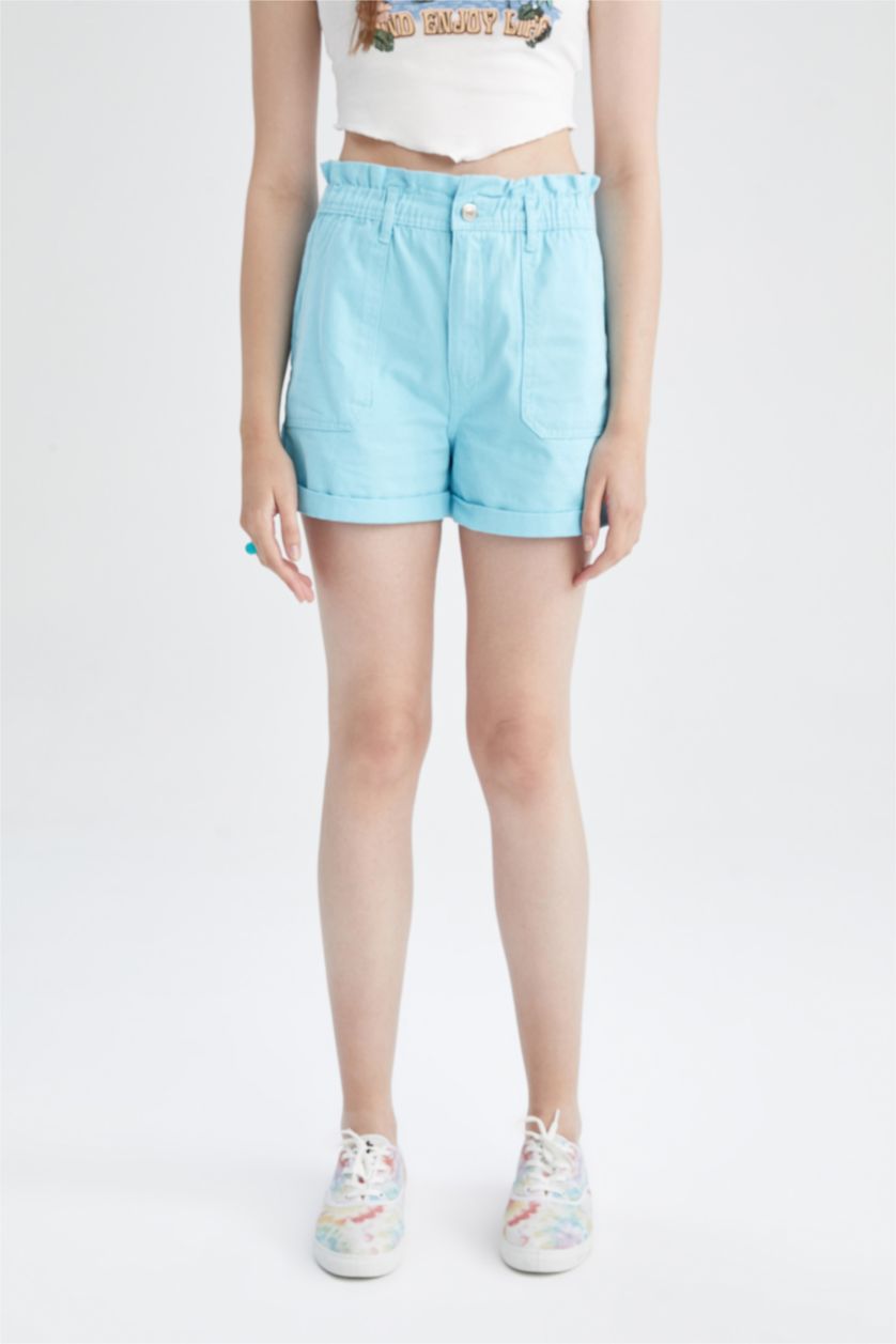 FEMME Turquoise Short