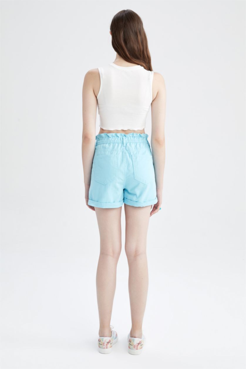 FEMME Turquoise Short