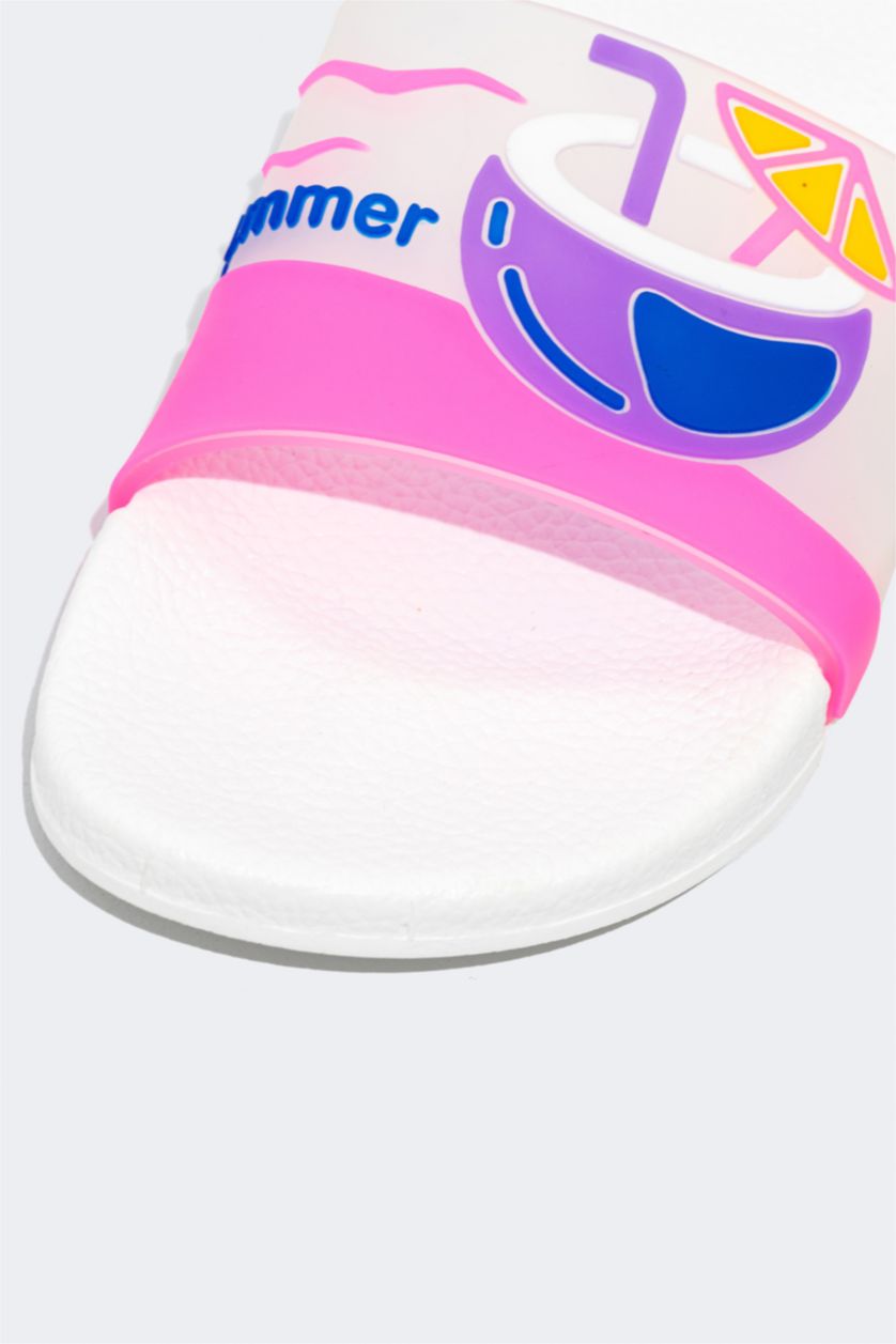 حريمي اوف وايت شبشب حريمي بلاستيك بشريط واحد