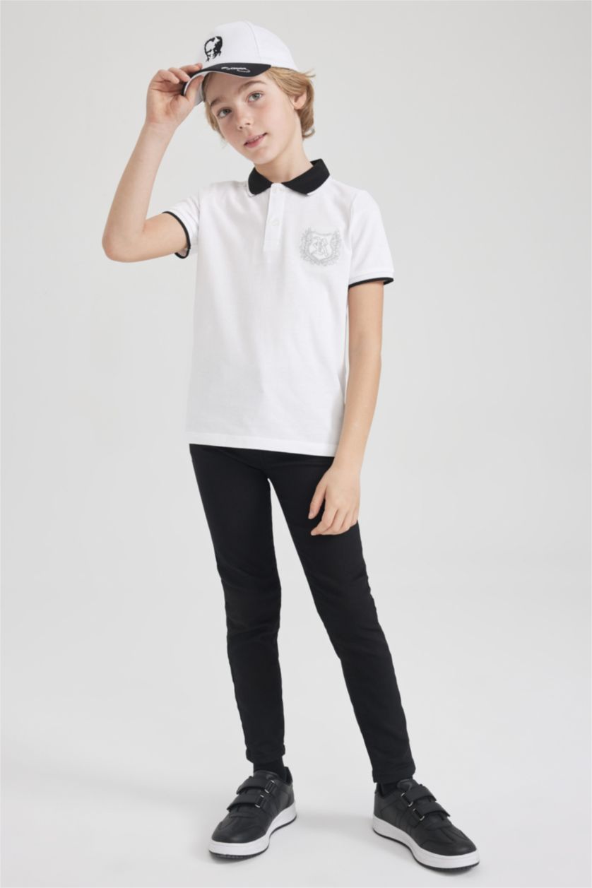 BOYS & TEENS Black Boy Skinny Fit Jeans