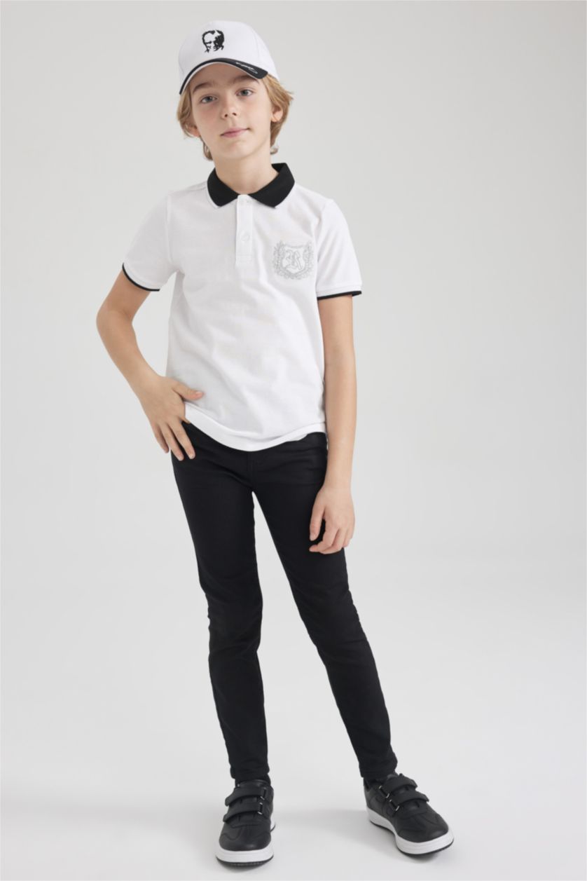 BOYS & TEENS Black Boy Skinny Fit Jeans