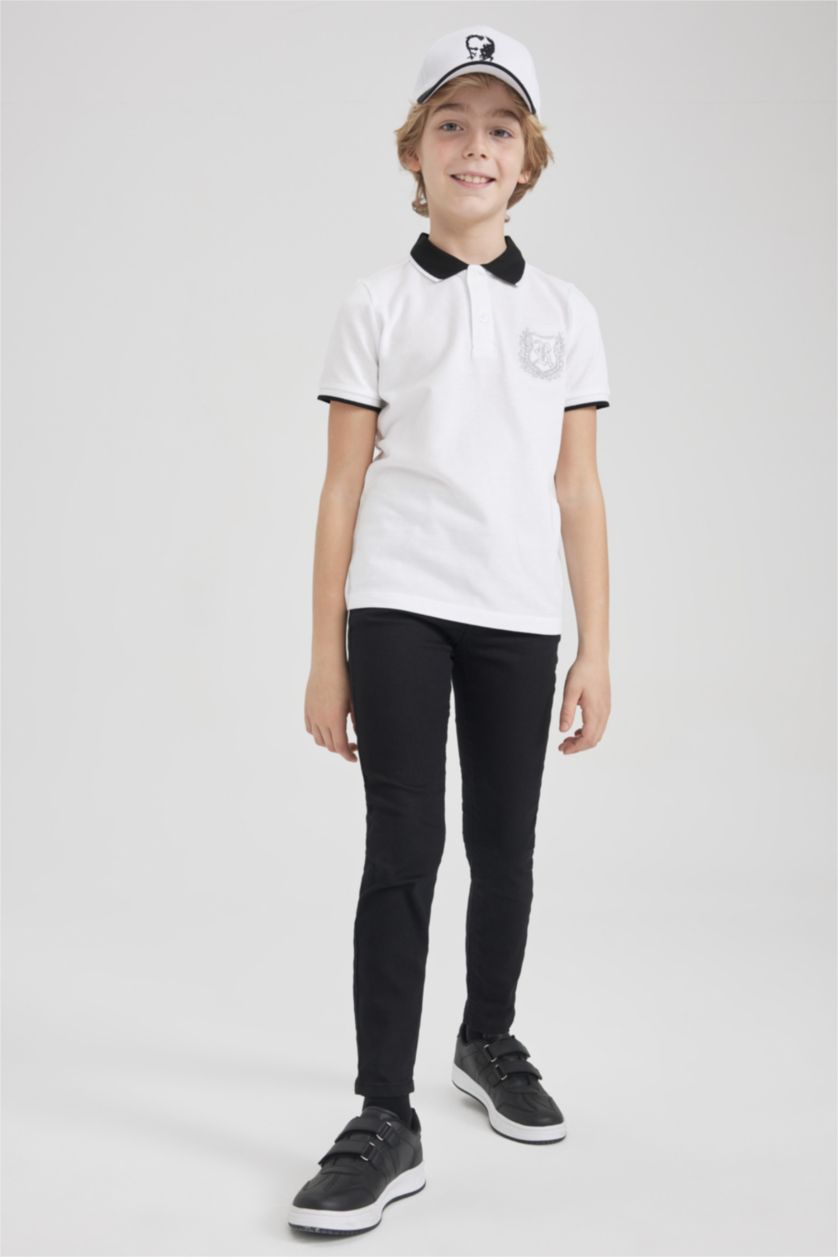 BOYS & TEENS Black Boy Skinny Fit Jeans