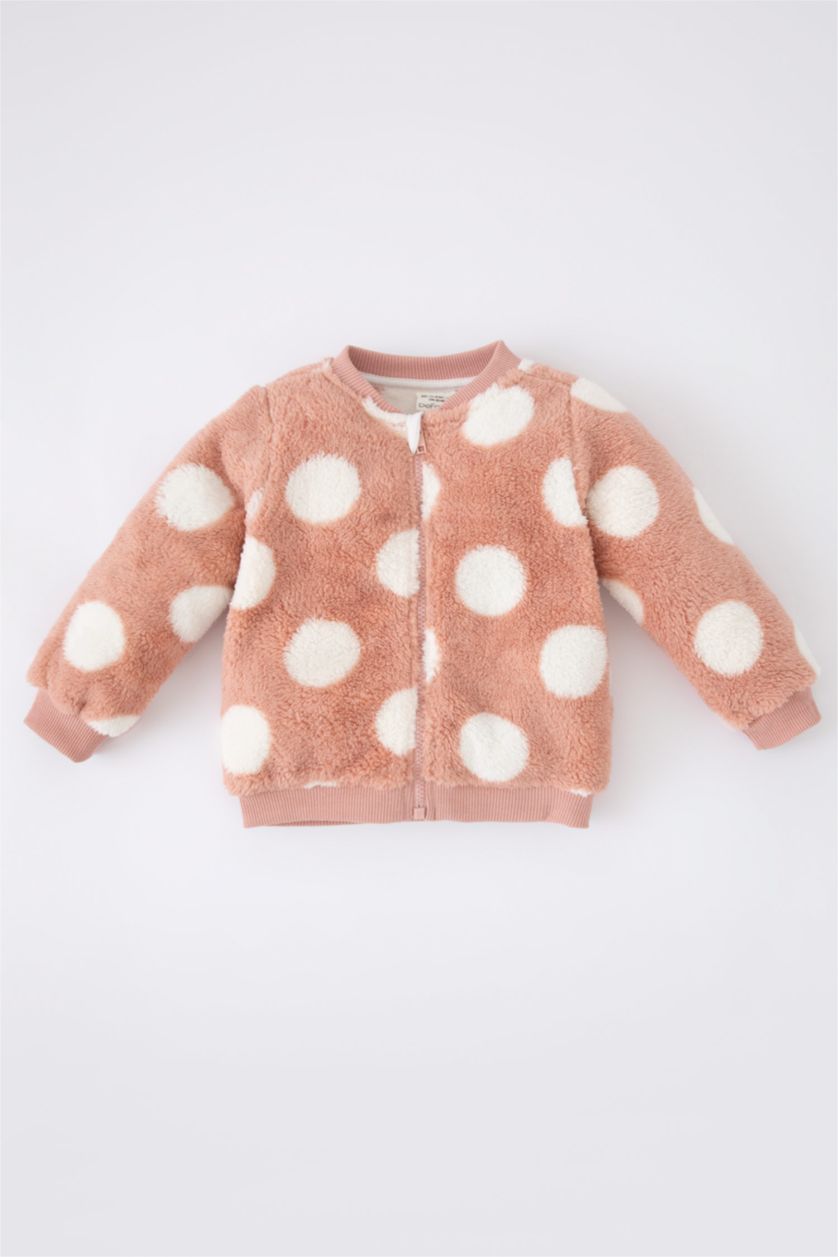 BABY GIRL Rose Regular Fit Cardigan Polka Dot
