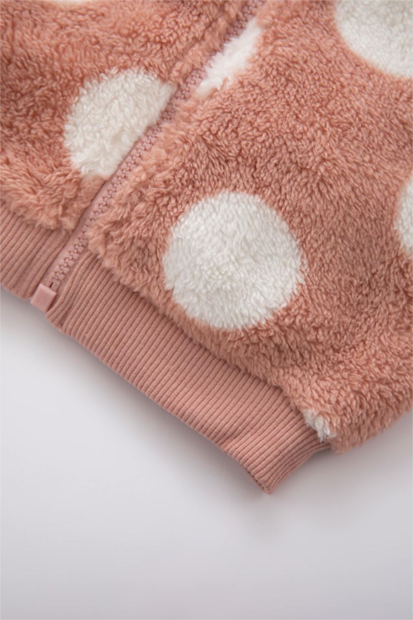 BABY GIRL Rose Regular Fit Cardigan Polka Dot