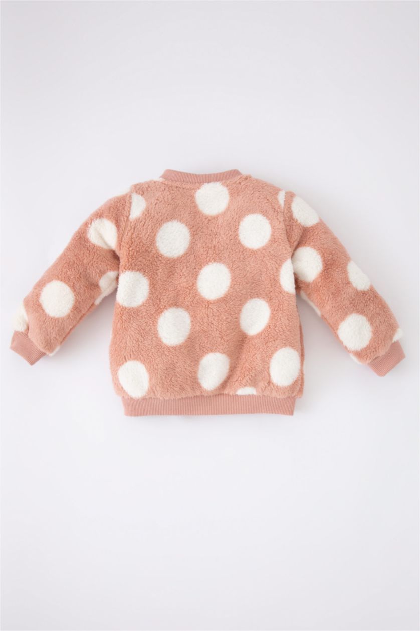 BABY GIRL Rose Regular Fit Cardigan Polka Dot
