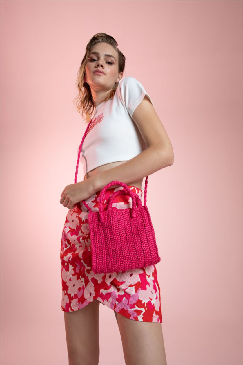 Kadın Fuşya El Çantası