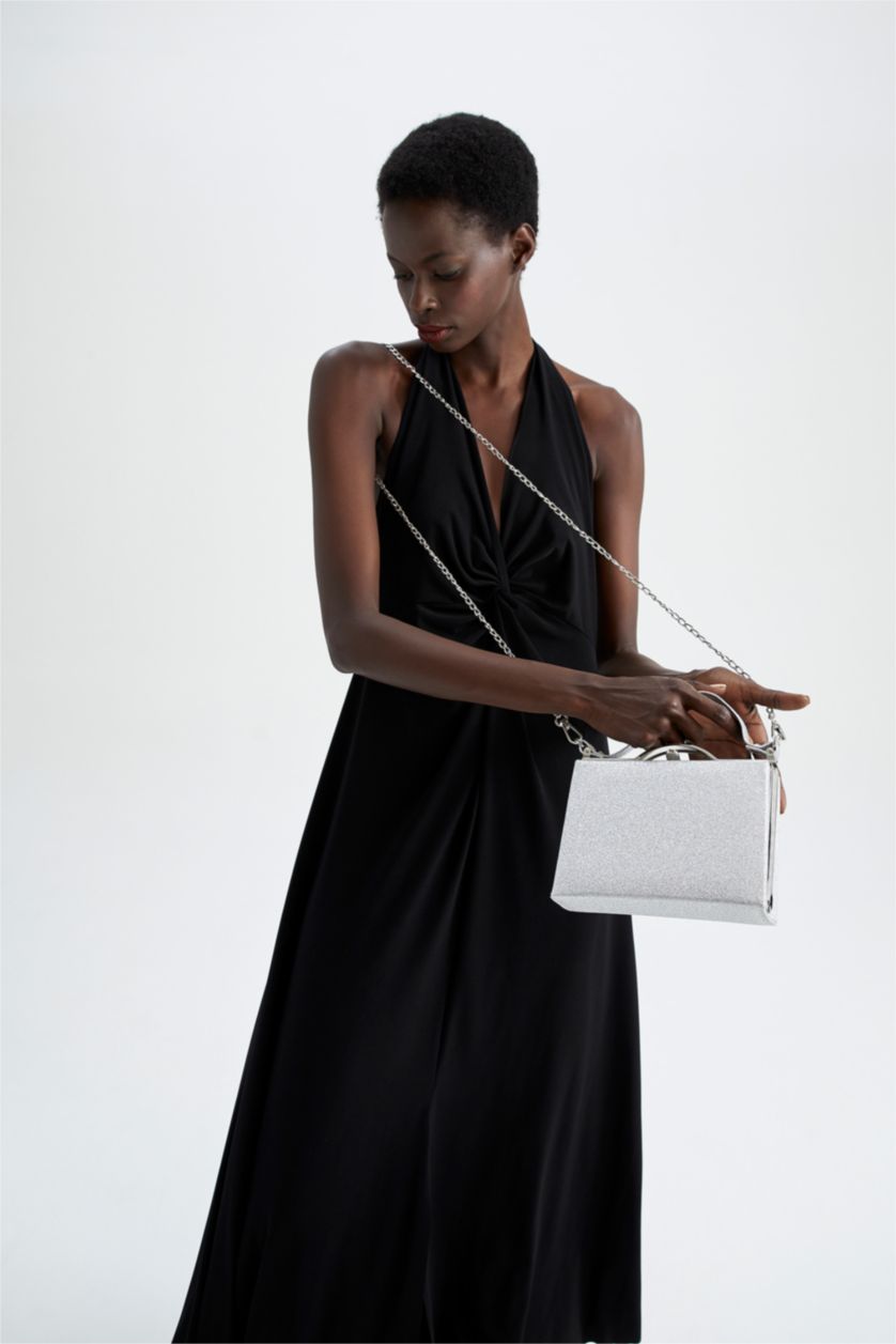 Kadın Gümüş El Çantası