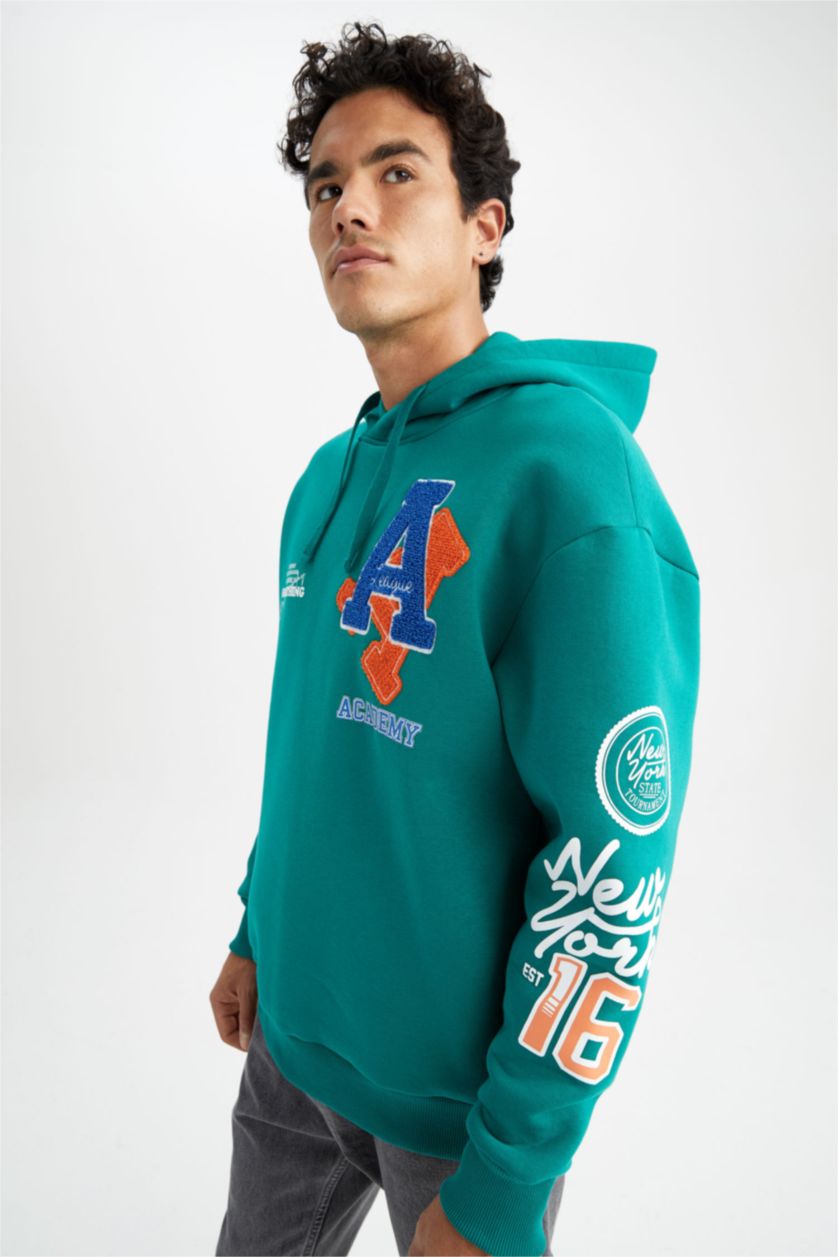 HOMME Vert Coupe Oversize
