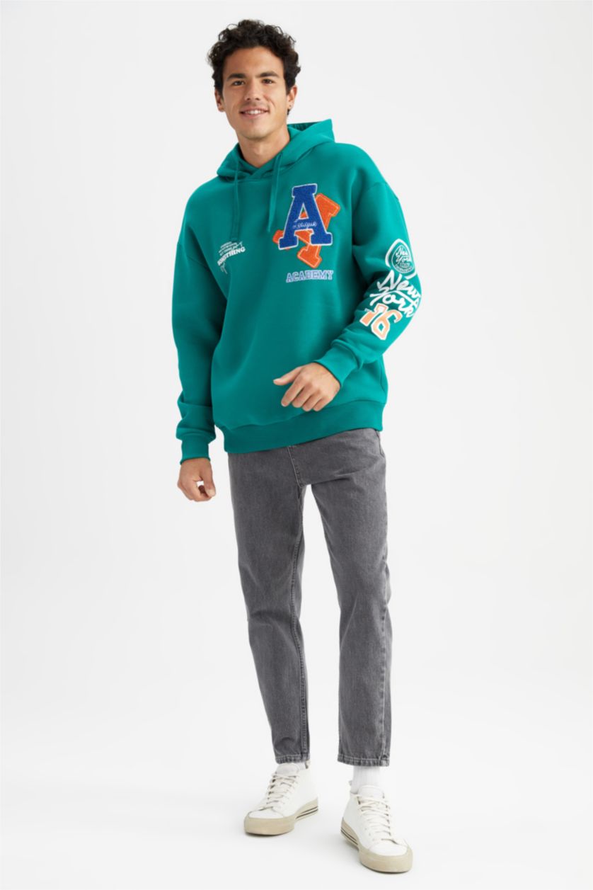 HOMME Vert Coupe Oversize