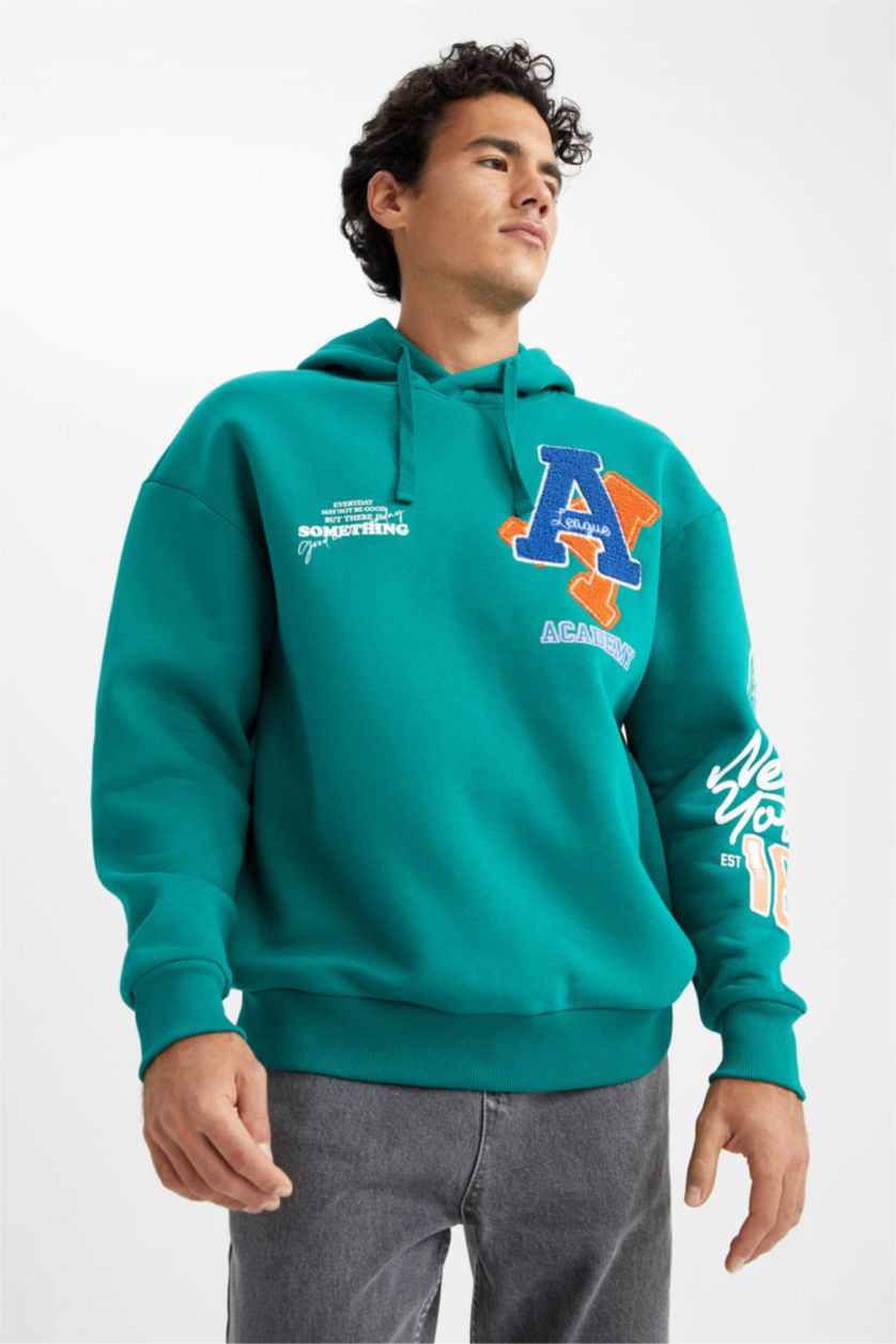 HOMME Vert Coupe Oversize