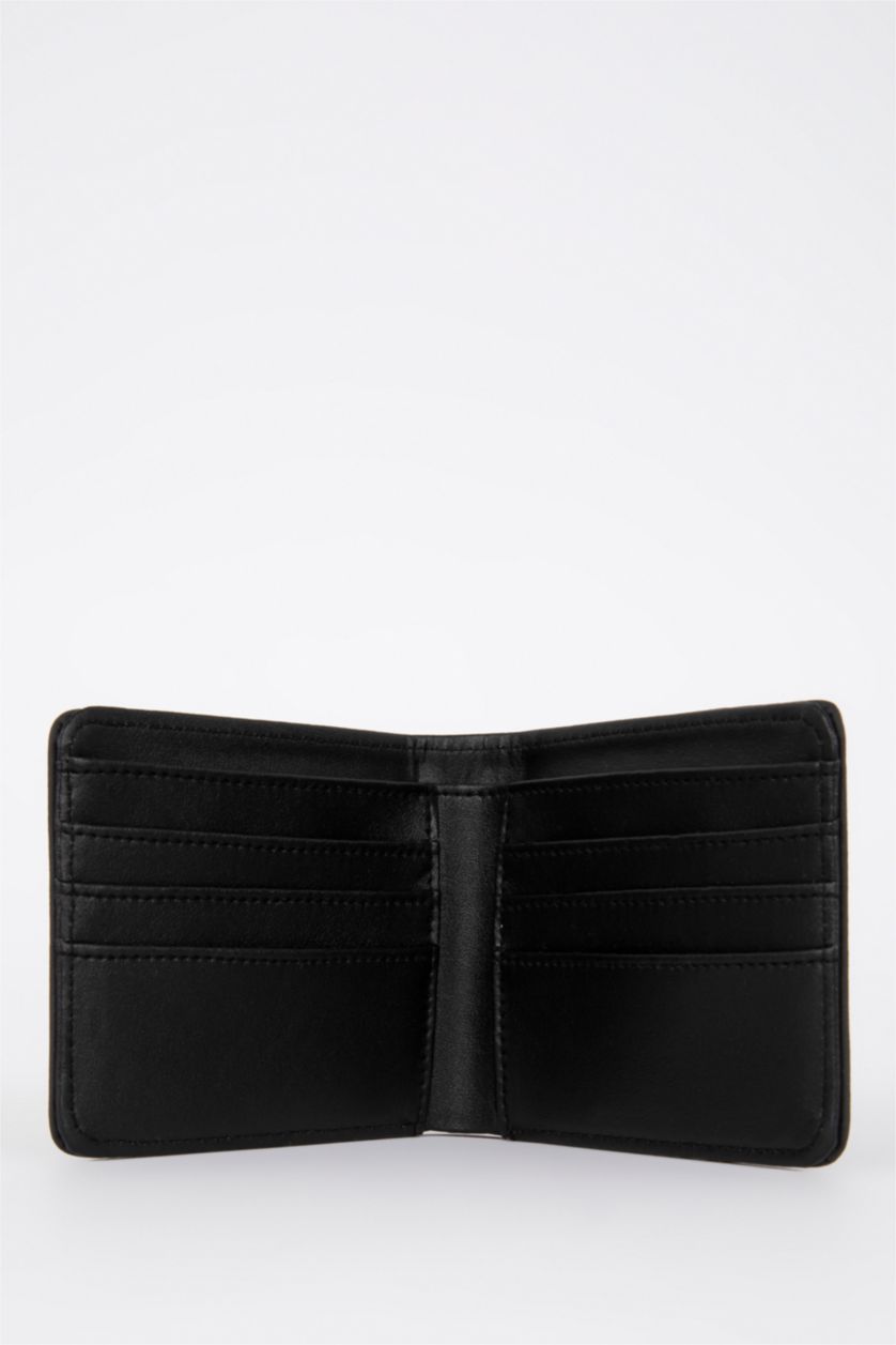 رجال أسود محفظة رجالي جلد صناعي