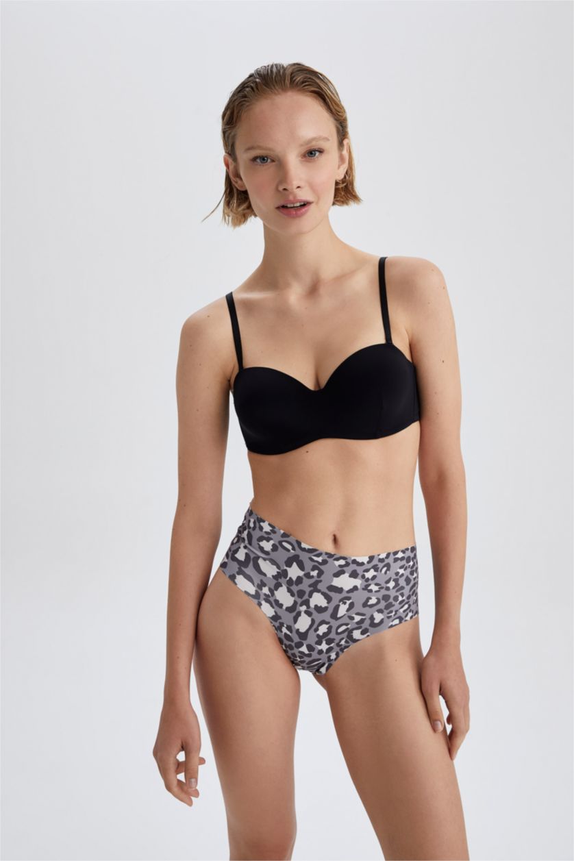 حريمي رمادي فاتح سروال داخلي قماش الميكرو