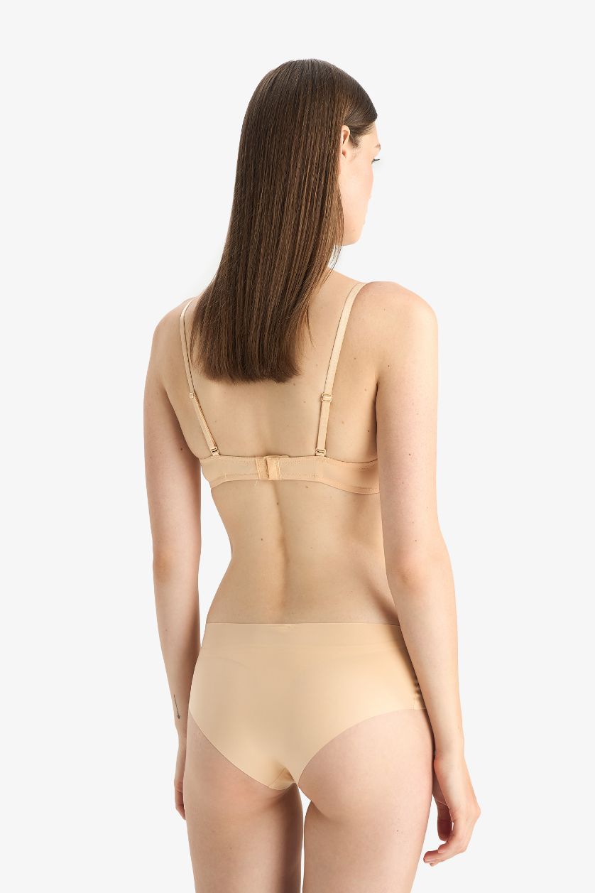 Kadın Bej Micro 2'li Hipster Külot