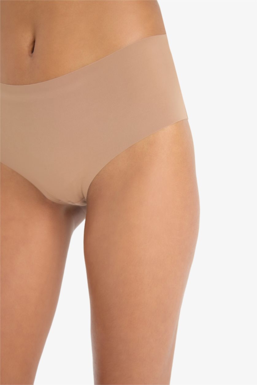 Kadın Açık Kahve Micro 2'li Hipster Külot