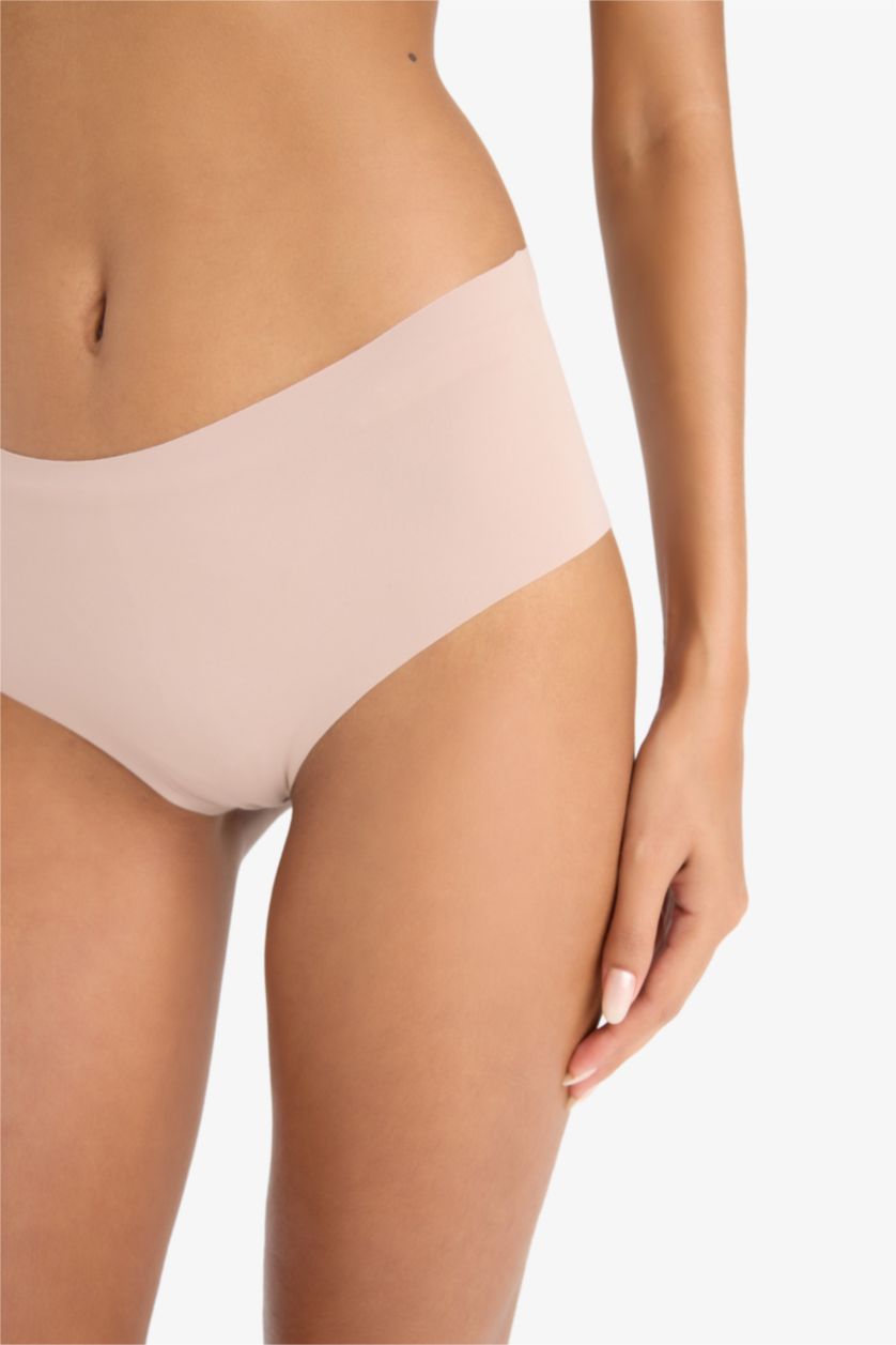 Kadın Açık Kahve Micro 2'li Hipster Külot