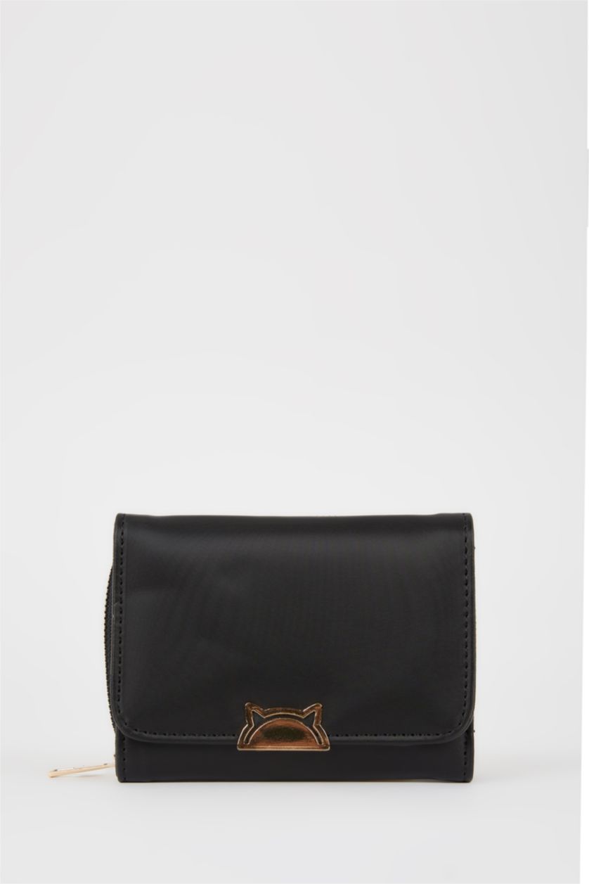 Kadın Siyah Kadın Suni Deri Cüzdan