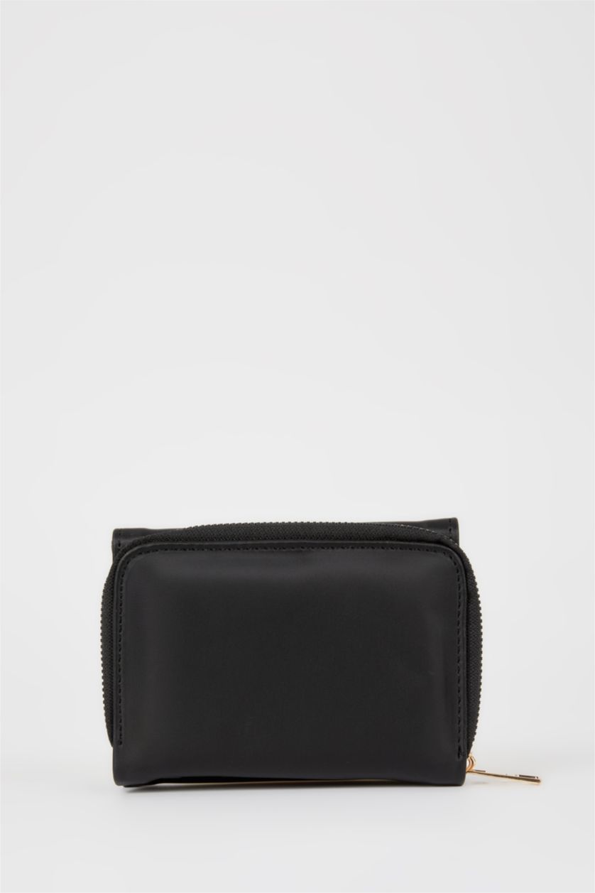 Kadın Siyah Kadın Suni Deri Cüzdan