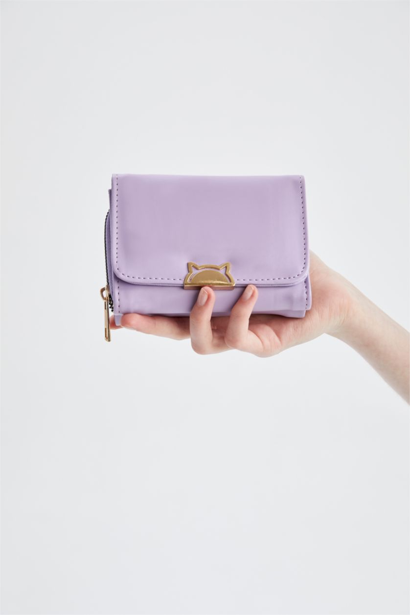 Женщины Сиреневый Кошелек из искусственной кожи для женщин