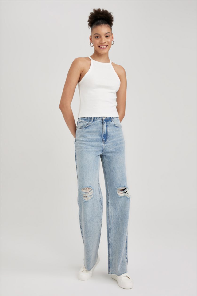 نساء اوف وايت كروب توب ريبانا سليم فيت