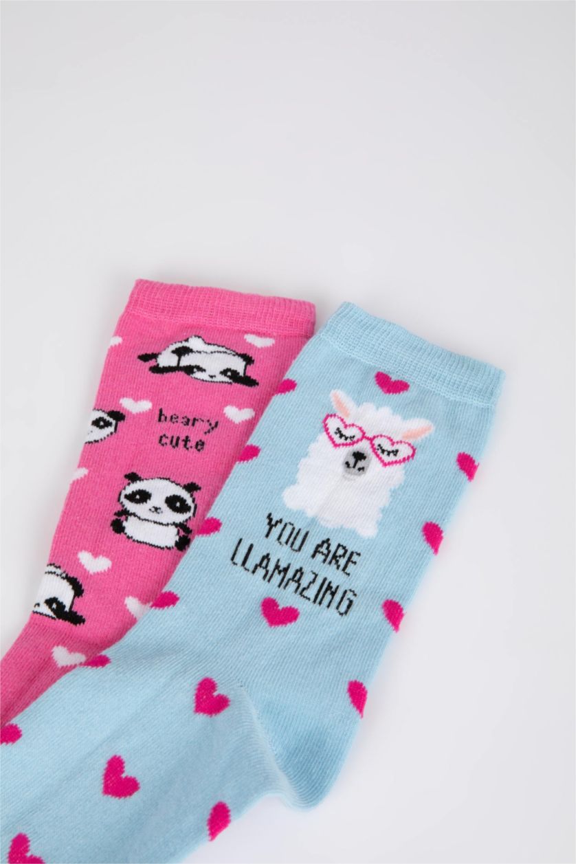 WOMAN Karma 2 piece Cotton Funny Socks