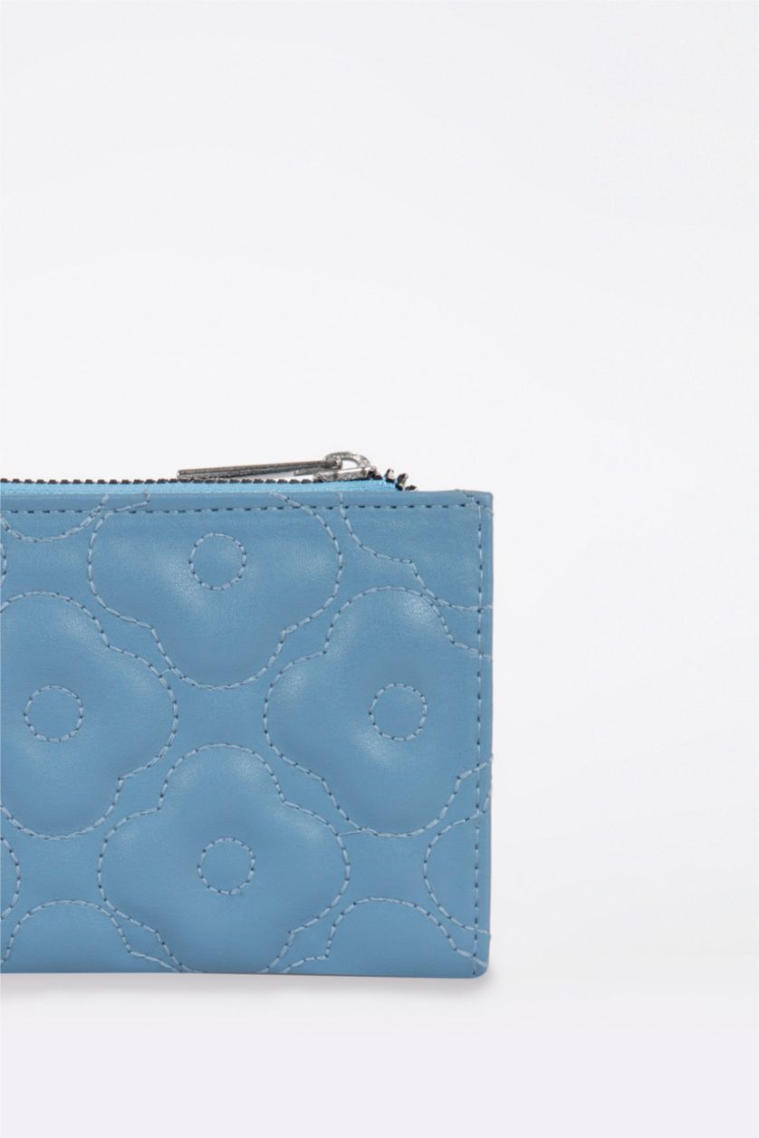 FEMME Bleu Portefeuilles PU