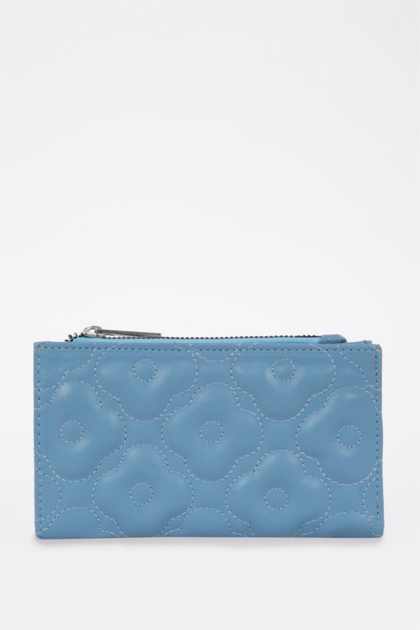 FEMME Bleu Portefeuilles PU