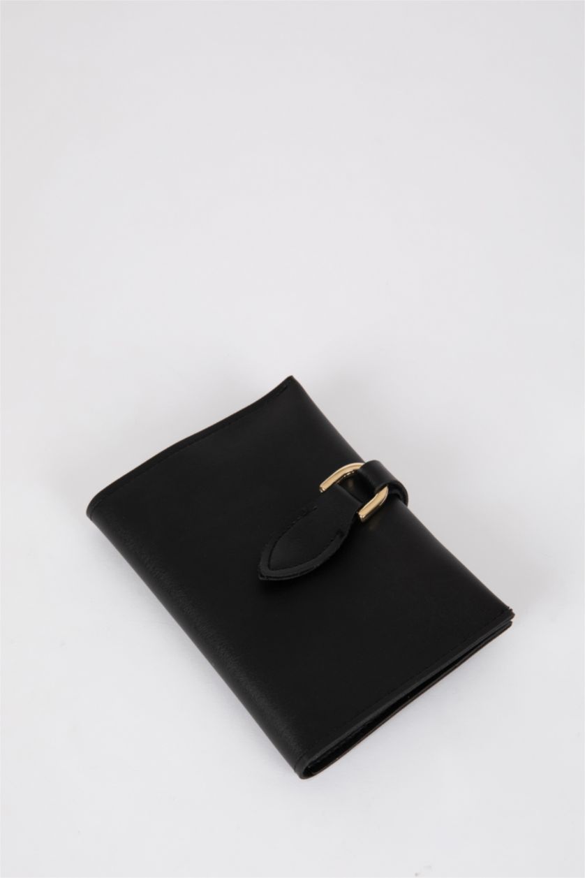 Kadın Siyah Kadın Suni Deri Cüzdan