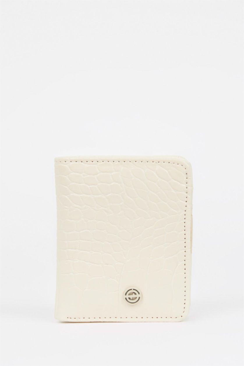 Kadın Bej Kadın Croco Cüzdan