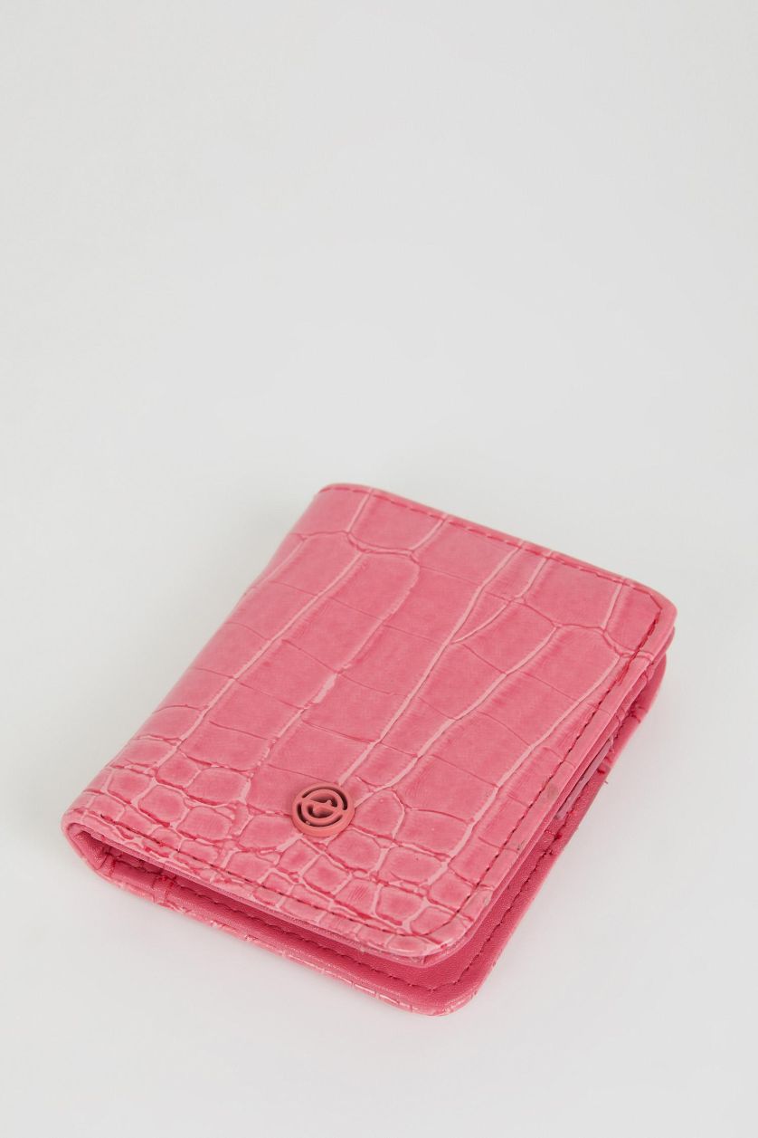 Kadın Fuşya Kadın Croco Cüzdan
