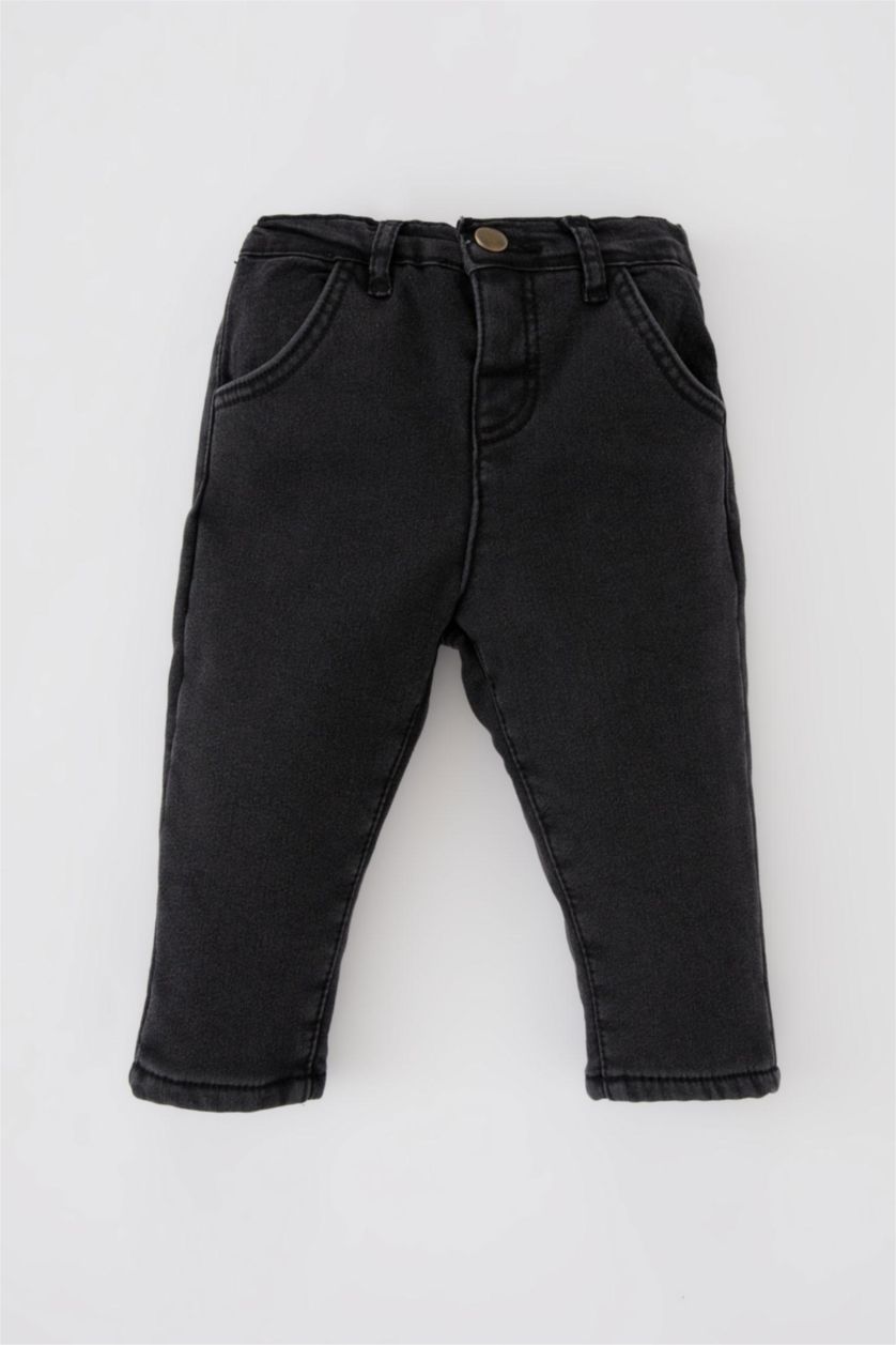 BÉBÉ GARÇON Anthracite Pantalon Garçon Coupe Regular Avec Poches