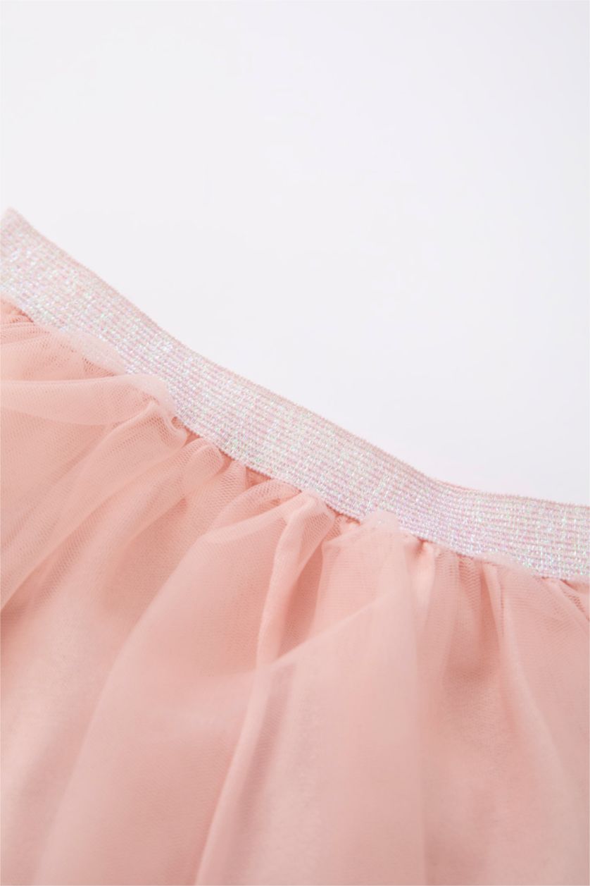 BABY GIRL Dark Pink طقم قصة عادية