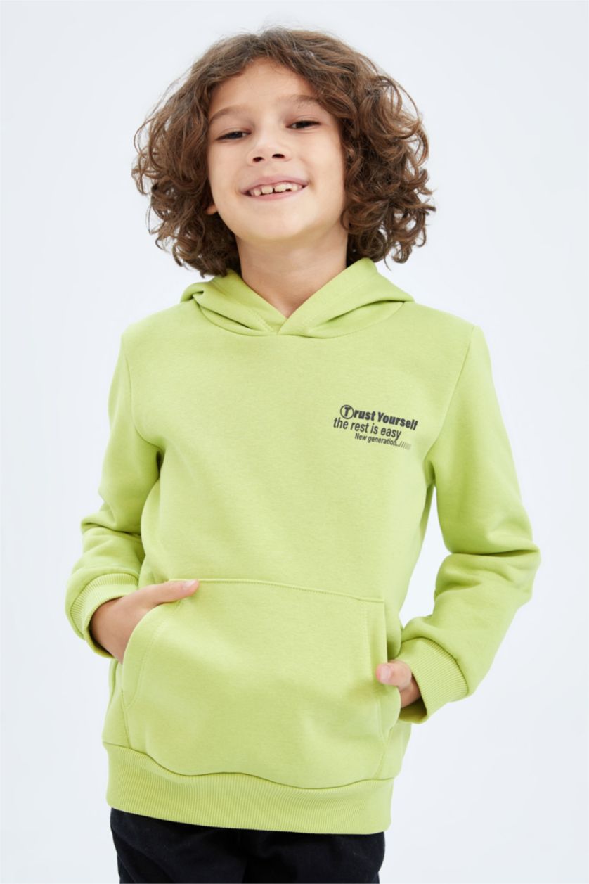 أولاد أخضر هودي ولادي قصة عادية بجيب الكنغر