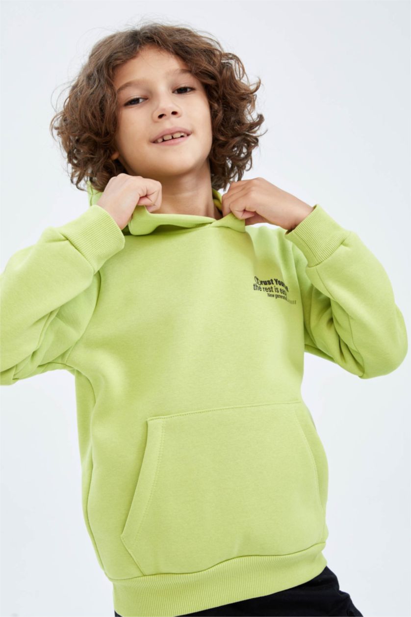 أولاد أخضر هودي ولادي قصة عادية بجيب الكنغر