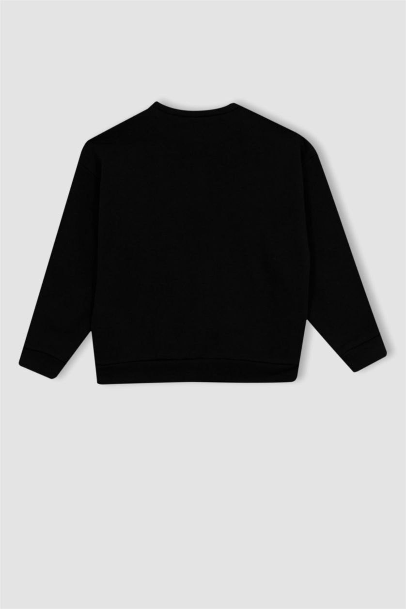 FILLES Noir Ensemble En Tricot 2 Fille