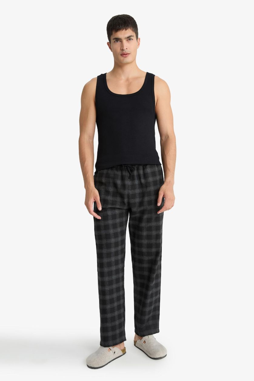 MAN Black Slim Fit Ribana 2 piece Tank Top