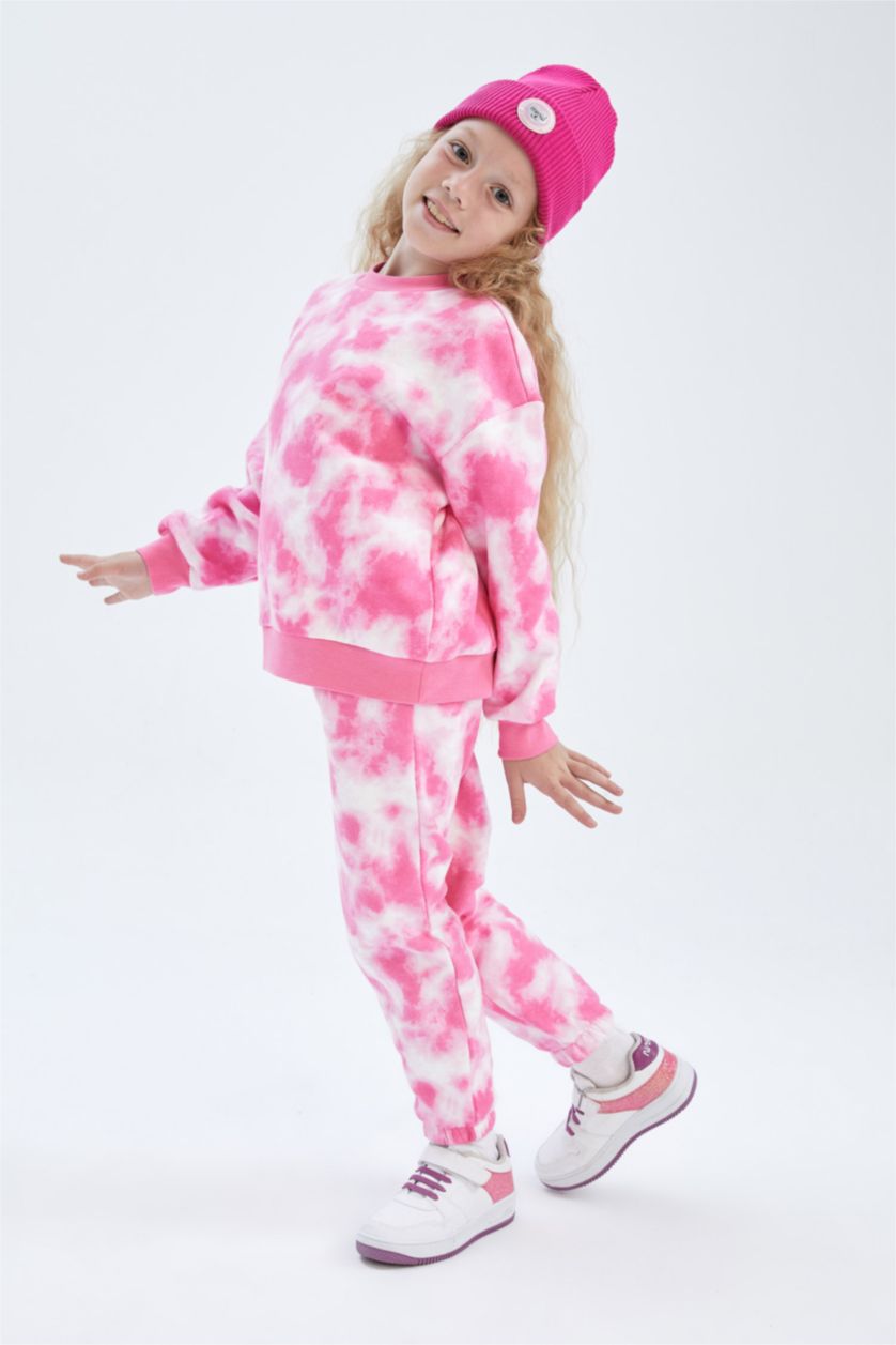 FILLES Rose Ensemble En Tricot 2 Fille