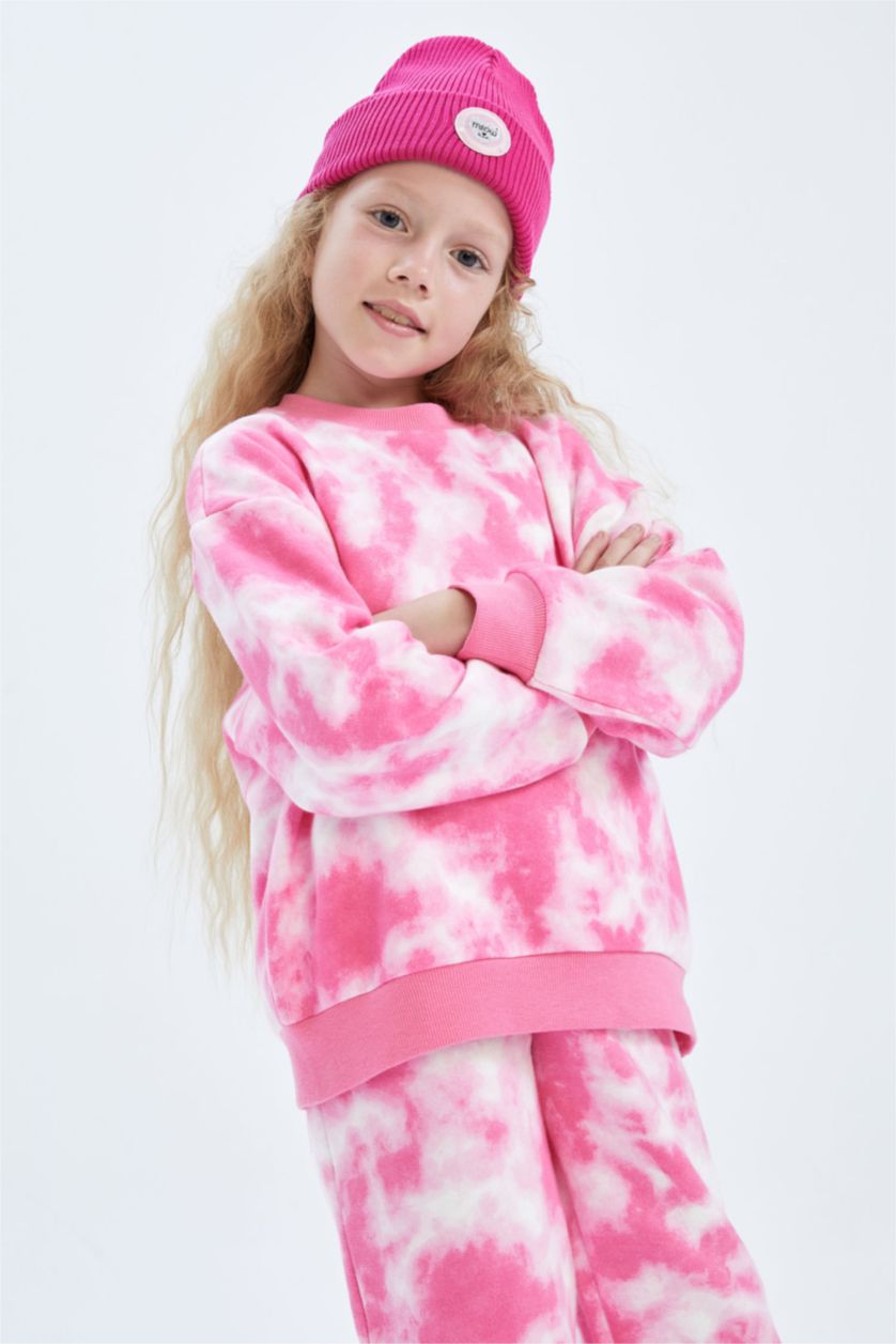 FILLES Rose Ensemble En Tricot 2 Fille