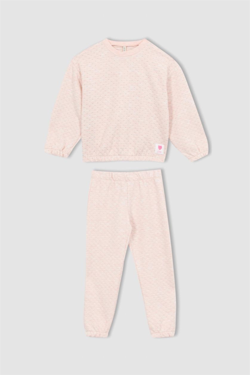 GIRLS & TEENS Pink 2 piece Regular Fit Set