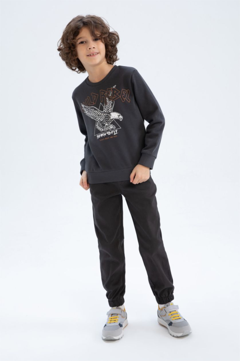 BOYS & TEENS Anthracite Boy Jogger Trousers