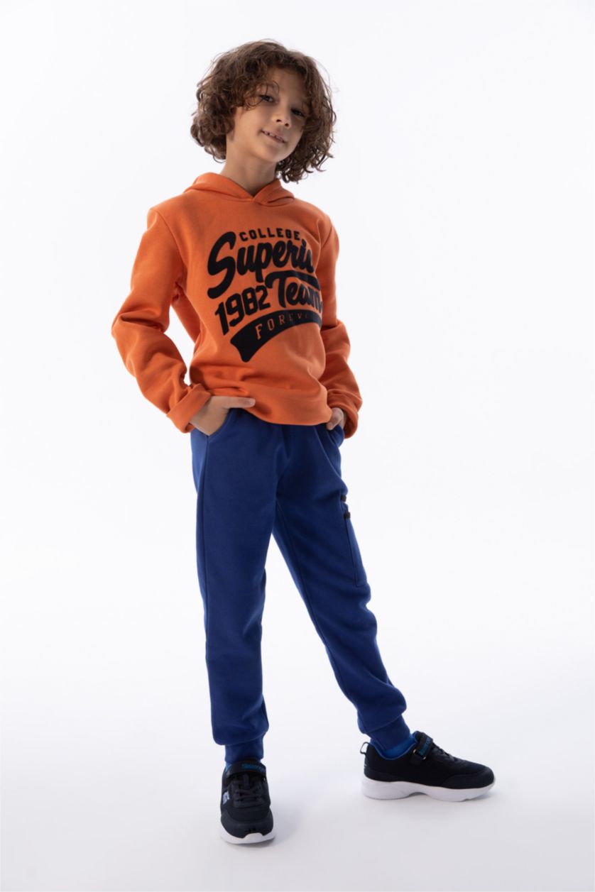 BOYS & TEENS Indigo Regular Fit Trousers