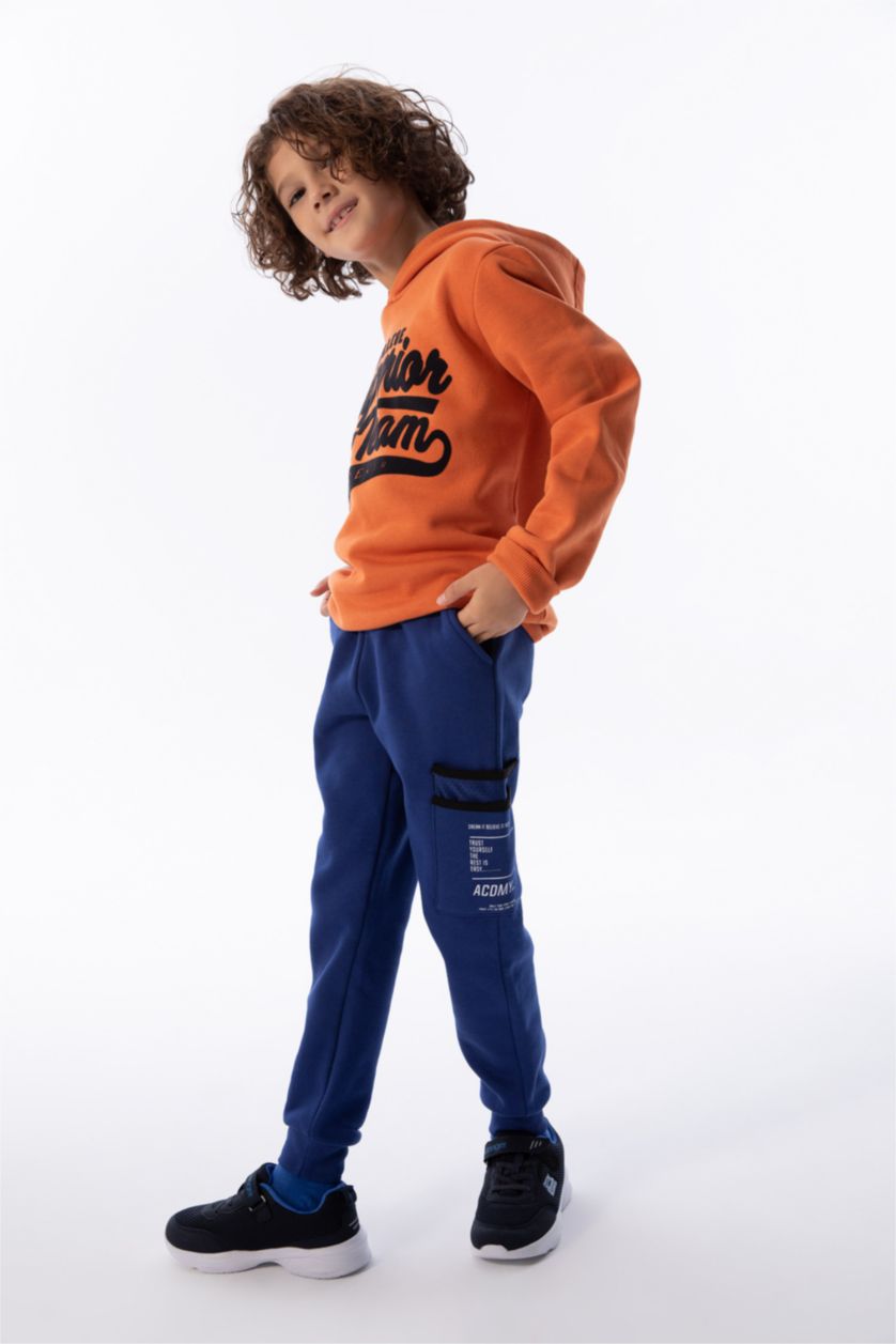 BOYS & TEENS Indigo Regular Fit Trousers
