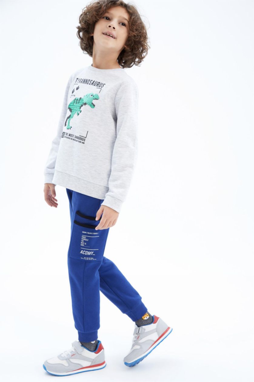 BOYS & TEENS Indigo Regular Fit Trousers