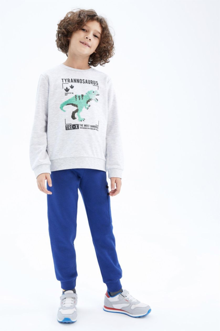 BOYS & TEENS Indigo Regular Fit Trousers