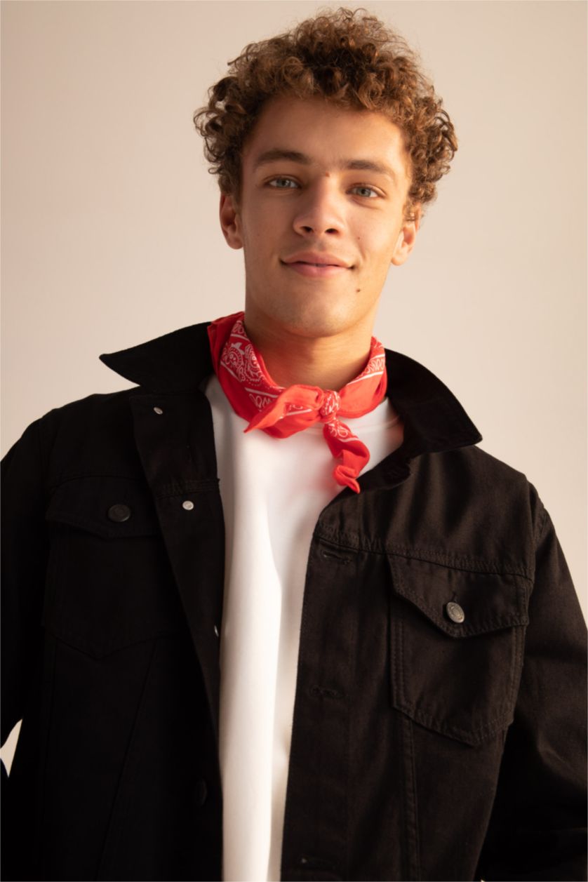 Erkek Siyah Slım Fıt Ceket