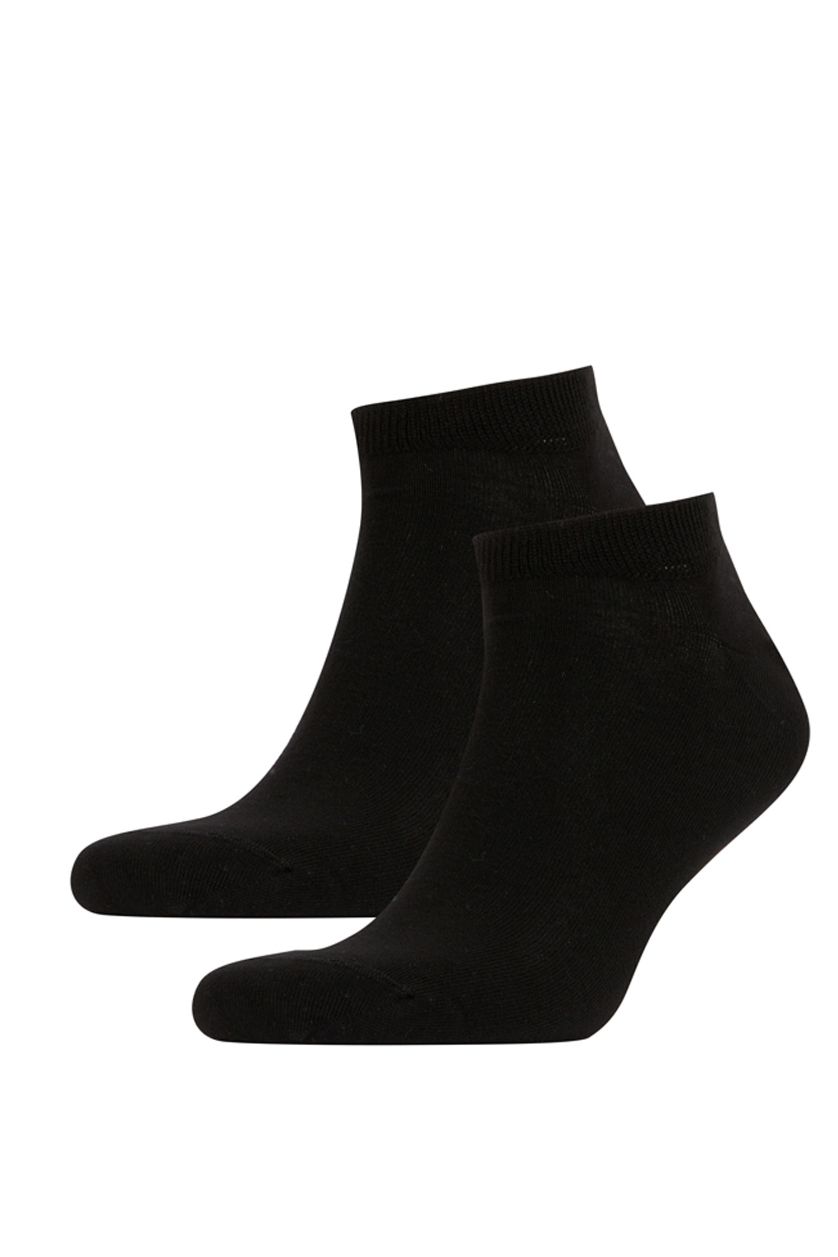 MAN Black Men's Bamboo 2-pack Short Socks