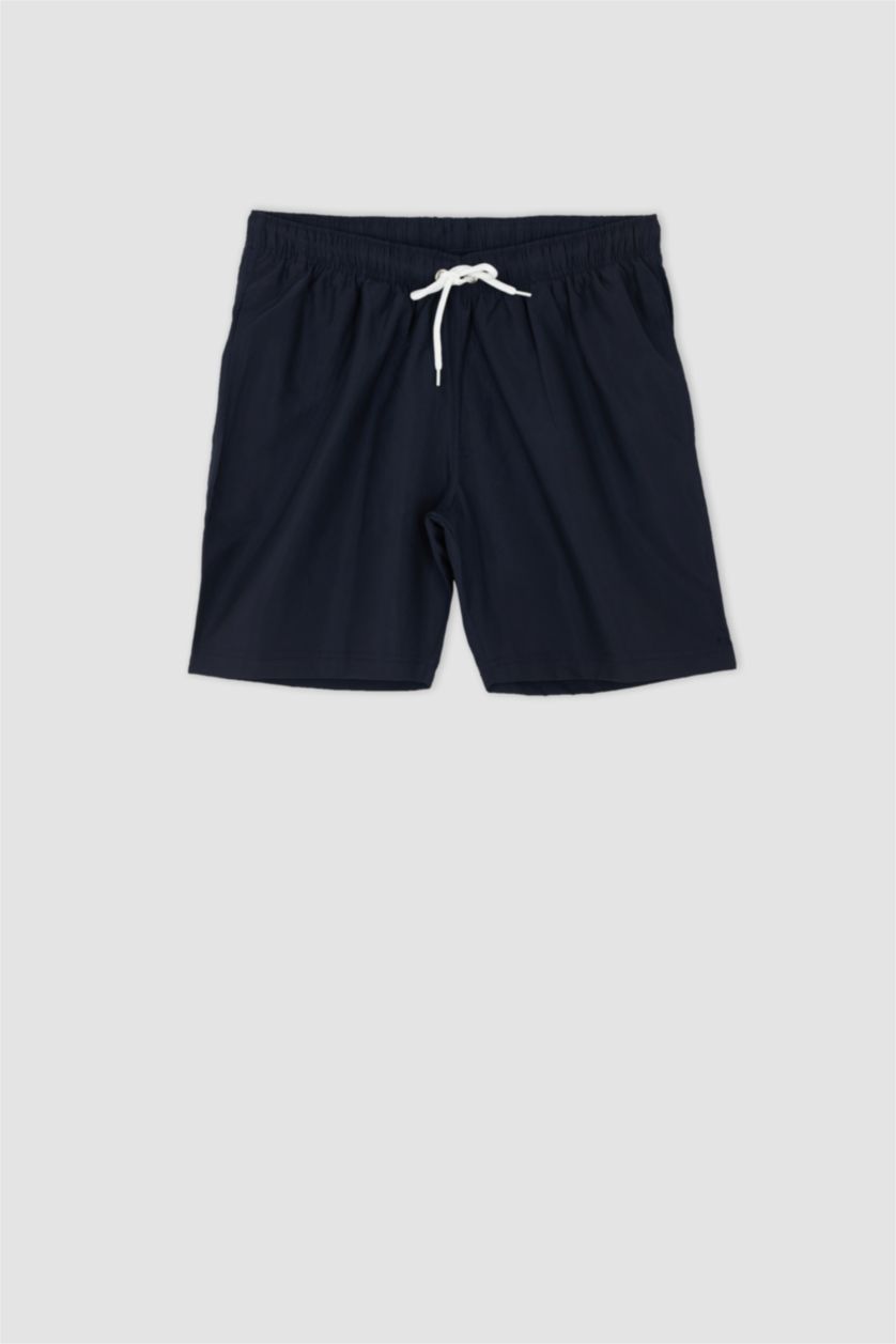 MAN NAVY Regular Fit Short Swim Shorts